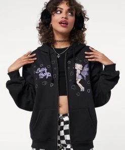 Minga London Minga X Betty Boop Hoodie Jacket