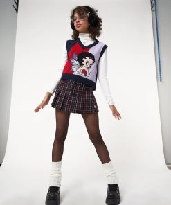 Minga London Minga X Betty Boop Knit Vest Clothing