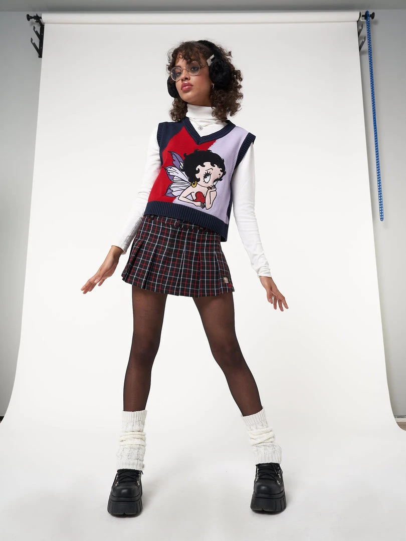 Minga London Minga X Betty Boop Knit Vest Clothing