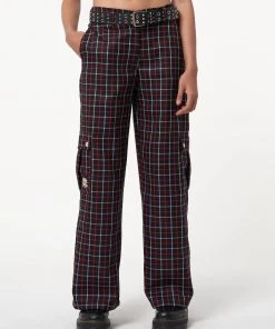 Minga London Clothing Minga X Betty Boop Plaid Utility Pants