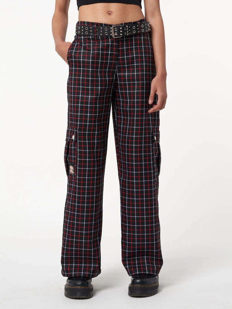 Minga London Clothing Minga X Betty Boop Plaid Utility Pants