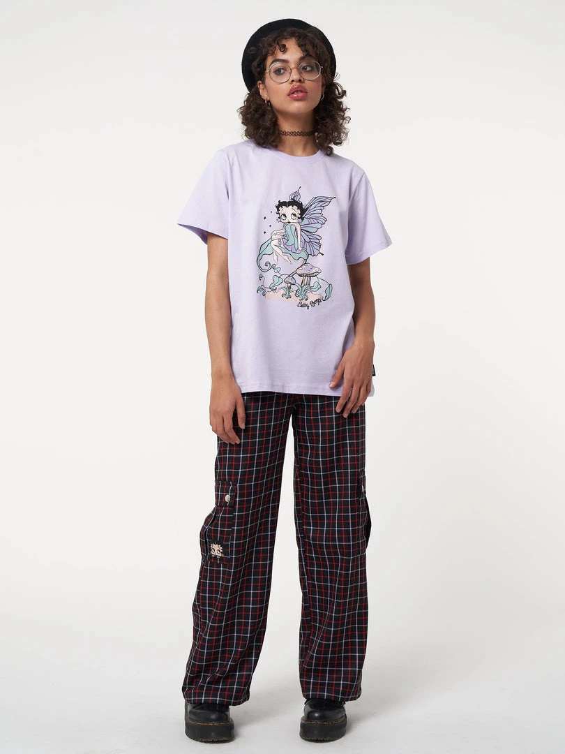 Minga London Clothing Minga X Betty Boop Plaid Utility Pants