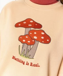 Minga London Nothing Is Real Mushroom Sweater