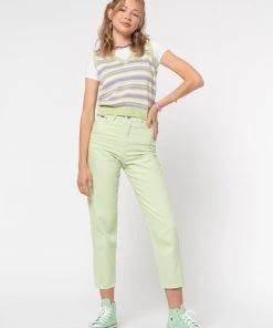 Minga London Pastel Striped Knit Sweater Vest Clothing