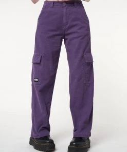 Minga London Purple Haze Corduroy Cargo Pants