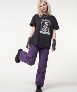 Minga London RIP Skeleton Black T-shirt