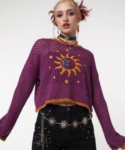 Minga London Most Wanted Solar Eclipse Knit Jumper