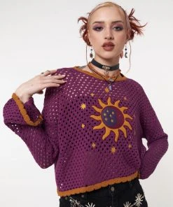 Minga London Most Wanted Solar Eclipse Knit Jumper