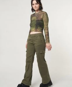 Minga London Most Wanted Venus Mesh Crop Top