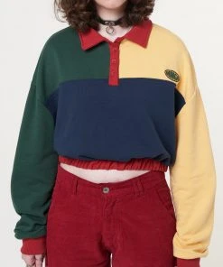 Minga London Clothing Minga X Strangervinyl Primary Colour Block Polo