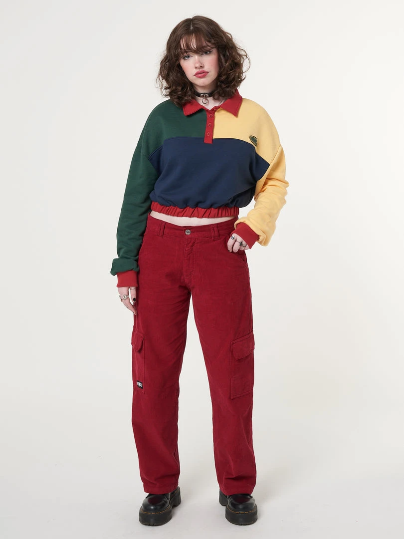 Minga London Clothing Minga X Strangervinyl Primary Colour Block Polo