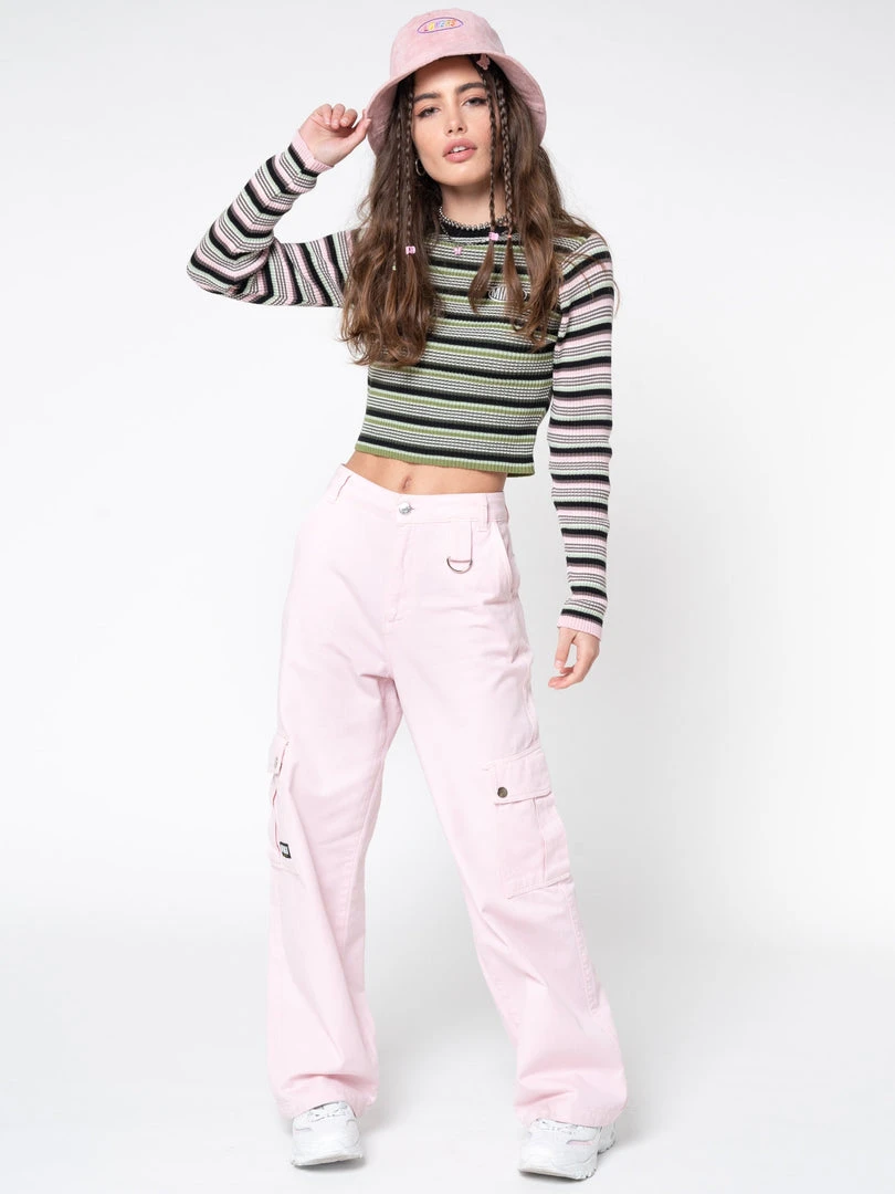 Minga London Powder Pink Utility Trousers