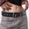 Minga London Clothing Punk Girl Studded Buckle Belt