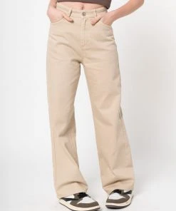 Minga London Clothing Sand Beige Wide Leg Pants