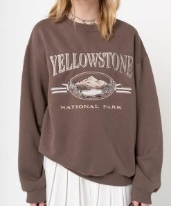 Minga London Yellowstone National Park Sweater Clothing