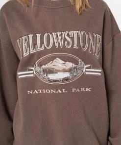 Minga London Yellowstone National Park Sweater Clothing